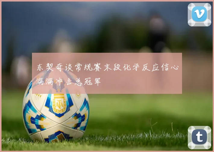 东契奇谈常规赛末段化学反应信心满满冲击总冠军